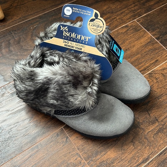 Isotoner Signature Memory Foam Slippers